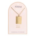 Athena Goddess Talisman Necklace