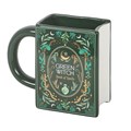 Green Witch Book Shaped Mug