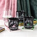Bad Witch Social Club Mug and Coaster Set