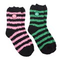 Set of 2 Good Witch and Bad Witch Fluffy Socks