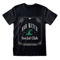 Green Bad Witch Social Club Unisex T-shirt Size XXL