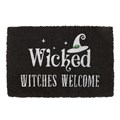 Black Wicked Witches Welcome Doormat