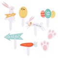 Easter Egg Hunt Cardboard Sign Kit