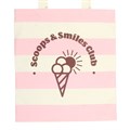 Pink Scoops & Smiles Club Polycotton Tote Bag