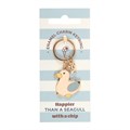 Seagull and Chips Keyring