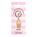 Ice Cream Cone Keyring