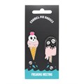 Freaking Melting Ice Cream Enamel Pin Badges
