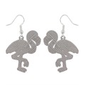 Flamin-goth Enamel Dangle Earrings