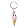 Ice Scream Cone Keyring