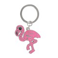 Flamin-goth Flamingo Keyring