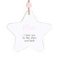 Mum Hanging Star Sentiment Sign