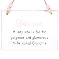 Glam-ma Hanging Sign