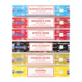 6 Packs of Assorted Fragrance Incense Sticks by Satya