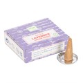12 Packs of Lavender Dhoop Incense Cones by Satya