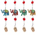 Assorted Hanging Elephant Decoration with Bell