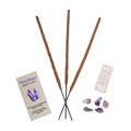 12 Packs of Native Soul Crystal Intentions Incense with Amethyst Chips