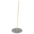 Grey Energy Terracotta Incense Plate