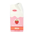 Strawberry Milk Carton Flower Vase