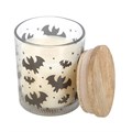 Bat Print Mulberry Candle