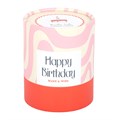 Happy Birthday Vanilla Cake Candle