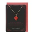 Love Potion Enamel Necklace Geeting Card