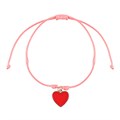Pair of Besties Enamel Heart Charm Bracelets