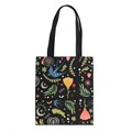 Midnight Bloom Polycotton Tote Bag