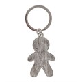 Spooky Gingerbread Man Keyring