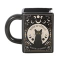 Black Cat Magick Book of Spells Book Shaped Mug