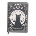 Black Cat Magick Book of Spells A5 Notebook with Pen