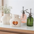 Cream Speckle Bum Oil Burner