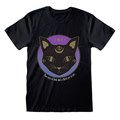 Mystic Mog Black Cat Unisex T-shirt Size L