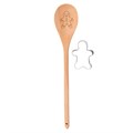 Gingerbread Wooden Spoon Baking Set