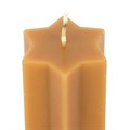 Gold Starry Night Star Shaped Taper Candle