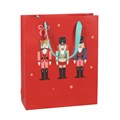 33cm Red Nutcracker Gift Bag