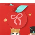 33cm Red Nutcracker Gift Bag