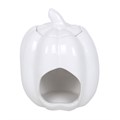 Tall White Pumpkin Oil Burner
