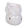 Neutral Ceramic Owl Oil Burner