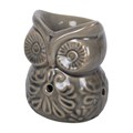 Neutral Ceramic Owl Oil Burner