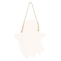 20cm Ghost Shaped Hanging Sign