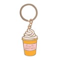 Pumpkin Spice Latte Keyring