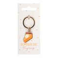 Pumpkin Pie Keyring