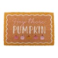 Natural Hey There Pumpkin Doormat