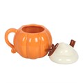 Pumpkin Cream Lidded Mug