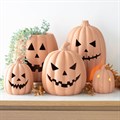 15cm Terracotta Pumpkin Ornament