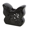 Black Cut-Out Butterfly Oil Burner