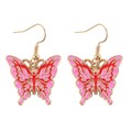 Flaming Butterfly Earrings