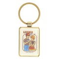 Rainy Day Fun Keyring by Steven Rhodes