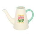 No Rain, No Flowers Ceramic Watering Can / Vase