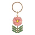 No Rain, No Flowers Keyring